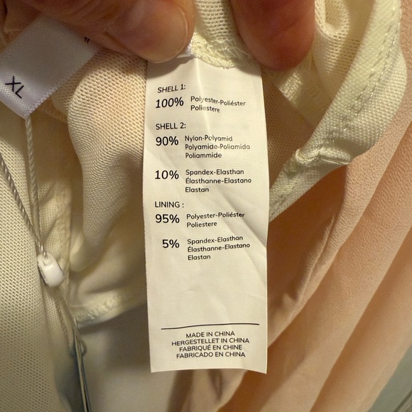 Cupshe Long Sleeve Bodysuit XL Light Peachy Pink NWT - Picture 14 of 14